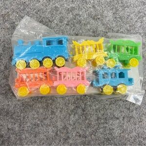 Vintage 80s 90s Plastic Train Topper New in Bag